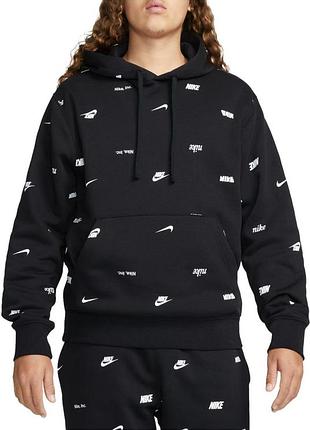 Кофта nike m nk club+ bb po (fb7434-010) fb7434-010