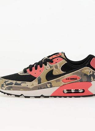 Кросівки nike air max 90 premium 'camo pack - magic ember' if1721-200