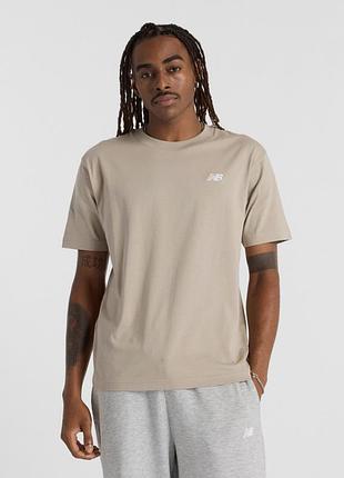 Футболка sport essentials cotton mt41509ads new balance m бежевый mt41509ads xxl