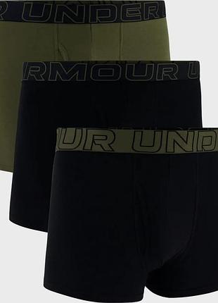 Трусы-боксеры ua performance cotton - solid 3 3pk черный чол md 1383891-005 md