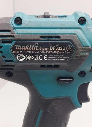 Шуруповерт б/у makita df333d 8