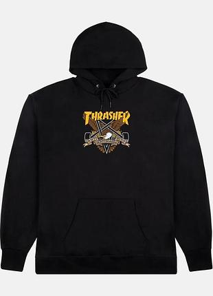 Худі thrasher thrasher x antihero eaglegram 315037-blk