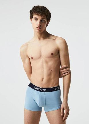 Труси-боксери lacoste (3 шт.) 5h3389f7k