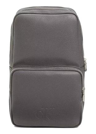 Сумка calvin klein all day sling bag (серый, one size) 46300824024
