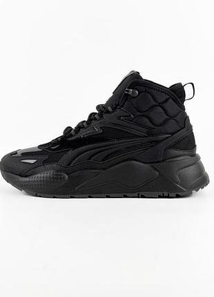 Кроссовки puma rs-x hi black 392718 01