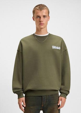 Свитшот hugo boss (хаки) 50549778