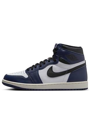 Кроссовки air jordan 1 retro high og blue/white dz5485-401 41
