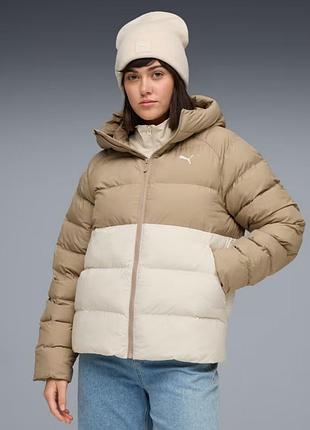 Куртка mono hooded jacket 68838587 puma m белый 68838587 xl