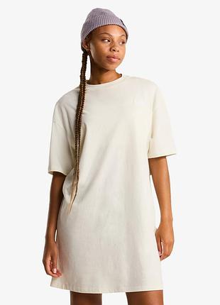 Футболка w evolution simple dome t-shirt dress tnf 0a8fdmqli1 the north face l бежевый 0a8fdmqli1 s