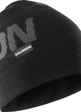 Шапка hermitage beanie-deep black lc2152900 salomon osfa черный lc2152900