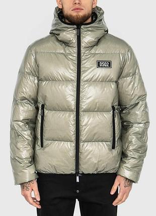 Куртка dsquared2 puffer bomber хакі s74am1322 s54056 khaki