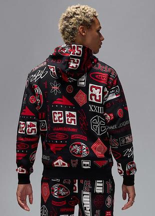 Кофта чоловіча jordan essentials men's printed fleece (hm7254-010) hm7254-010 s 2