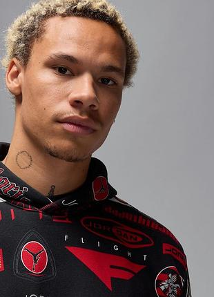 Кофта чоловіча jordan essentials men's printed fleece (hm7254-010) hm7254-010 s 3