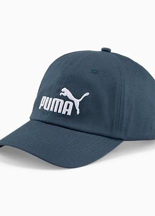 Кепка unisex puma ess no.1 bb cap 02435705 puma adult темно-синий 02435705