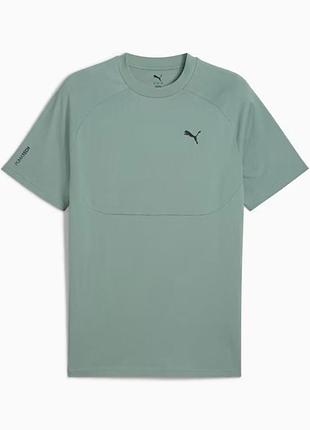 Футболка pumatech tee 68459830 puma l зеленый 68459830