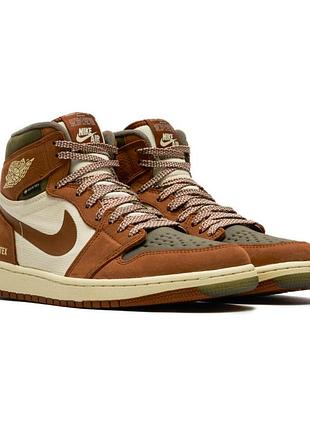 Кроссовки jordan 1 retro high element gore-tex legend coffee db2889-102 41
