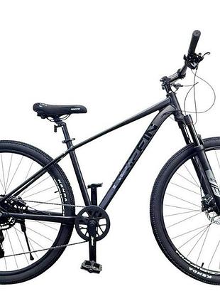 Велосипед al griffin montana 27,5" рама-17" disk матовий, чорний (25077)