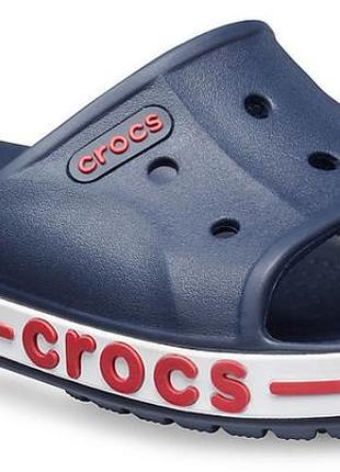 Шлепанцы crocs bayaband clog 205392-4cc crocs m7/w9 (39-40) темно-синий 205392-4cc