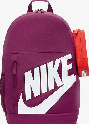 Рюкзак nike y nk elmntl bkpk shoebox 20l фіолетовий діт 30 х 46 х 13 см (hj4186-610) hj4186-610
