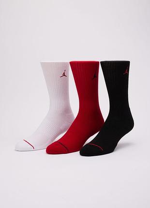 Шкарпетки nike u j ed cush poly crew 3pr 144 dx9632-918