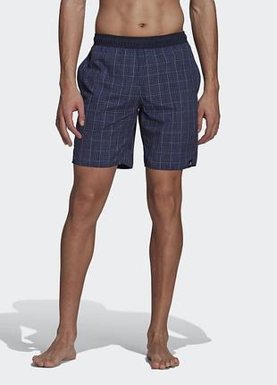 Шорты для плавания check clx sh cl gq1115 adidas m темно-синий gq1115