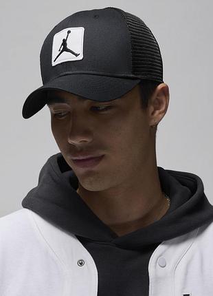 Бейсболка jordan u rise cap s cb trkr jm ptch fz0774-010