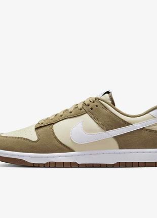 Кроссовки мужские nike dunk low olive/beige ib6399-200 45