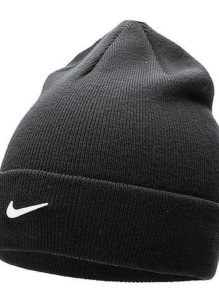 Шапка nike k nk peak beanie sc swsh fb6492-010