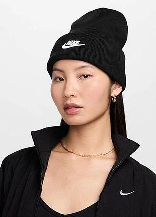 Шапка nike u peak beanie tc fut f24 l hf0186-010