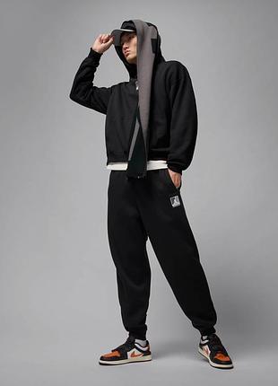 Костюм спортивный jordan black print hv0544-010_hv0546-010
