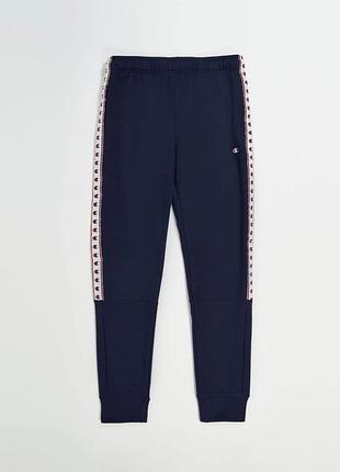 Брюки rib cuff pants 219752-bs501 champion l темно-синий 219752-bs501