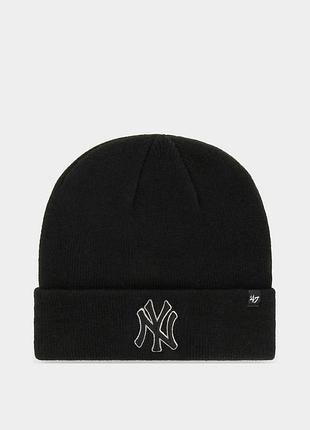 Шапка 47 brand mlb ny yankees raised b-rkn17ace-bkf