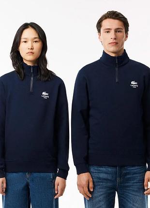 Світшот lacoste paris high-neck zip-up sh2735.166