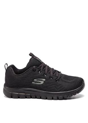 Кросівки женские skechers graceful get connected 12615-bbk 38.5