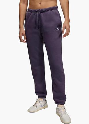 Брюки женские jordan brkln flc violet (fv7077-573) fv7077-573