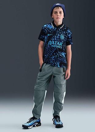 Штани nike tech older kids' (boys') woven trousers hq8921-084 147-158см