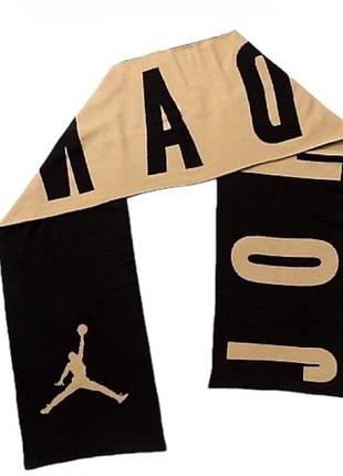 Шарф шарф air jordan scarf black/beige j.100.2721.053