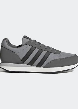 Кросівки run 60s 3.0 hp2259 adidas 11 (46) сірий hp2259