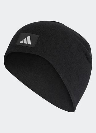 Шапка ess fleece bea ib2660 adidas osfm черный ib2660