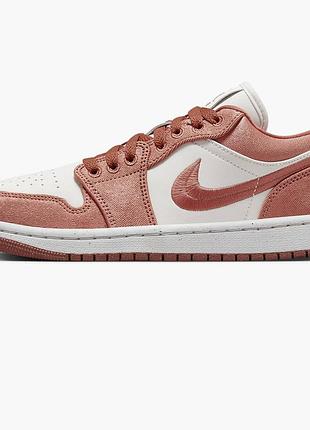 Кросівки jordan 1 low se canvas sky j orange (w) fn3722-801