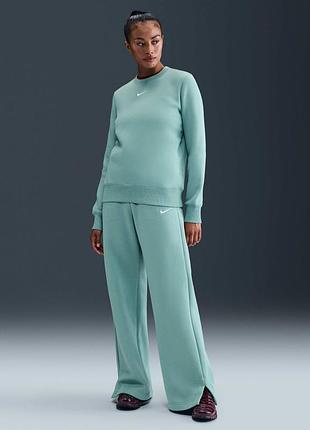 Брюки женские nike sportswear phoenix fleece green ih1011-017 xs
