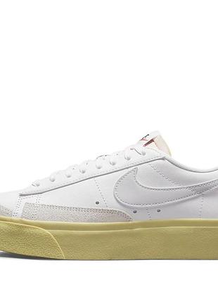 Кроссовки nike blazer low platform dj0292-109