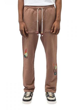 Штани travis scott x air jordan fleece pant archaeo brown do4097-256