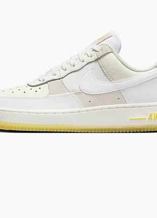 Кросівки nike air force 1 low '07 uv reactive patchwork white multicolor yellow (w) fq0709-100 40