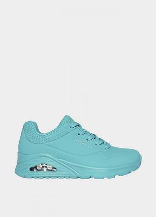 Жіночі кросівки скетчерс оригінал skechers жін. 73690 turq 73690-turq