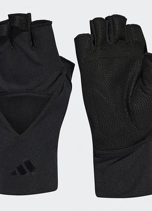 Перчатки training glovew ht3931 adidas l черный ht3931 l