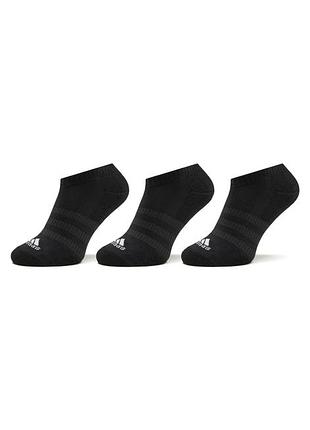 Шкарпетки adidas c spw low 3p чорний уні l (43-45) ic1332