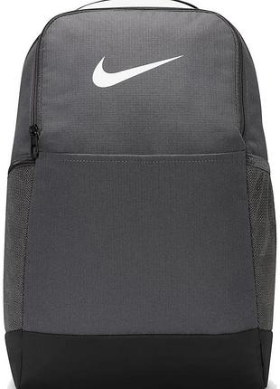 Рюкзак nike nk brsla m bkpk - 9.5 24l сірий уні 46 х 30 х 18 см dh7709-068