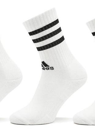 Шкарпетки adidas 3s c spw crw 3p білий, чорний уні l (43-45) ht3458
