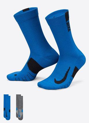 Шкарпетки nike u nk mltplier crw 2pr - 144 sx7557-937